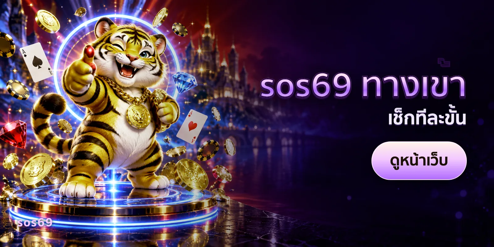 ภาพประกอบบทความ sos69 ทางเข้า — เช็กทีละขั้น